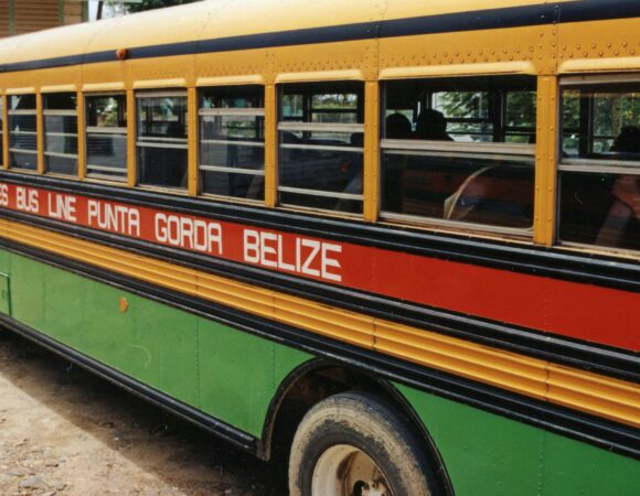 bus en ville à Belize
