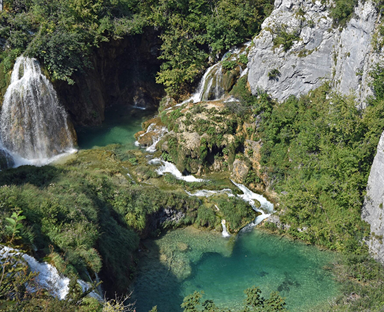 paysage en Croatie