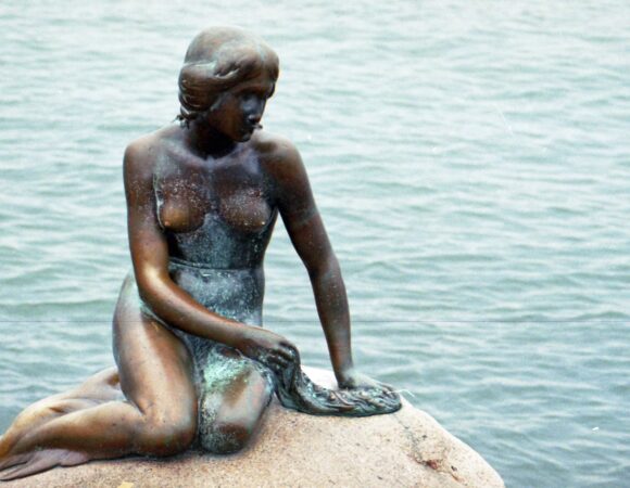 statue de la petite sirène au Danemark