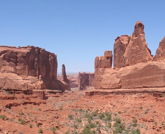 désert dans l'Ouest des Etats Unis