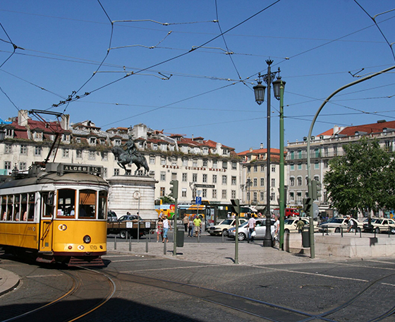 centre ville de Lisbonne