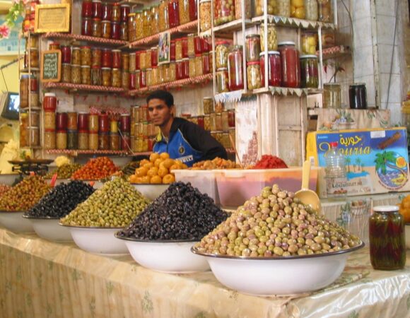 marché au Maroc