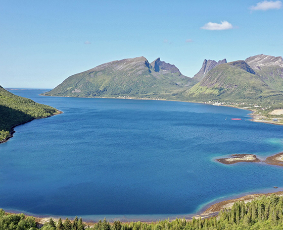 paysage en Norvège