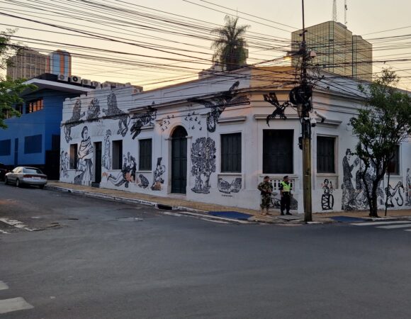 centre ville au Paraguay