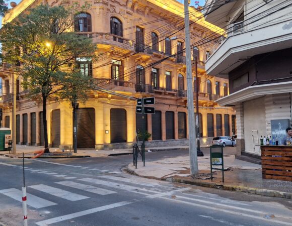 centre ville au Paraguay