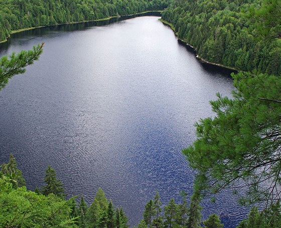 lac au Québec