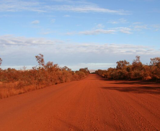 désert en AUstralie